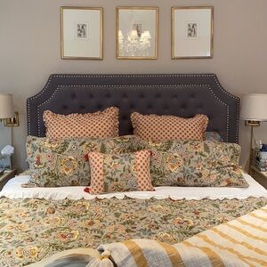 BEAUTIFUL FALL COLORS CUSTOM WAVERY 7 PIECE SET-  KING BED SET ❤️🍁